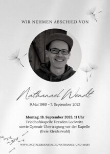 Beisetzung Nathanael Wendt